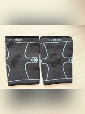 CAMBIVO 2 pack knee brace, knee sleeve, knee compression.